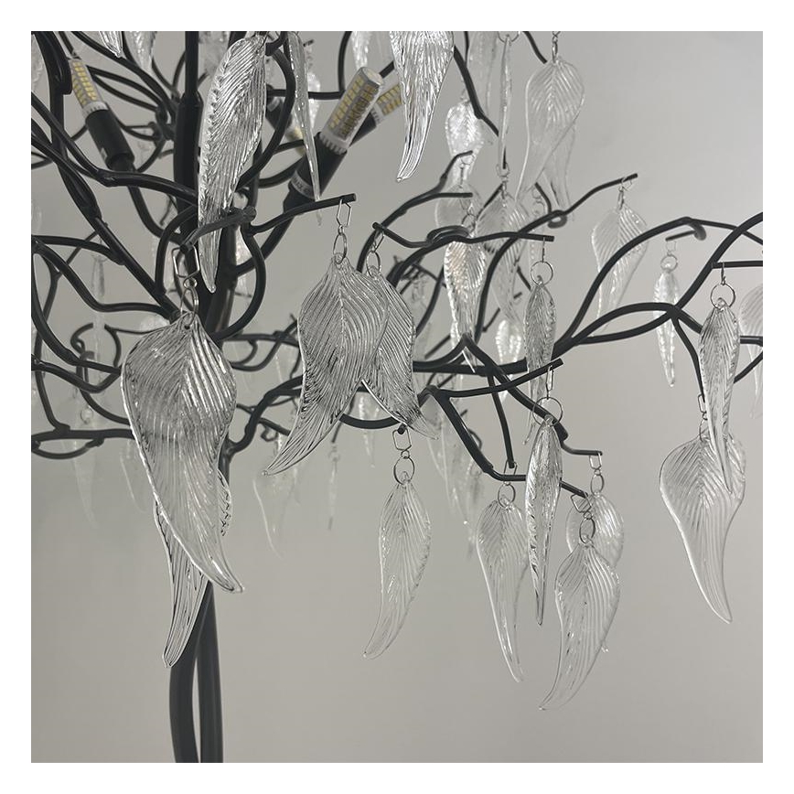 Кристален лампион 5xG9/40W/230V черен