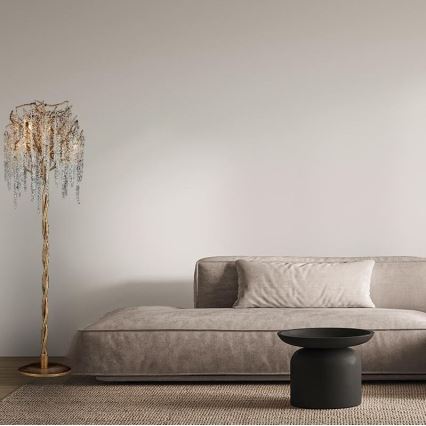 Кристален лампион 5xG9/40W/230V златист