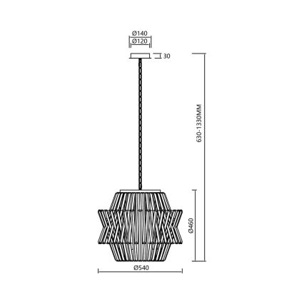 Кристален пендел CROWN 12xE14/40W/230V златист