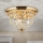 Кристален плафон PLAFOND 3xE27/40W/230V Ø 35 см златист