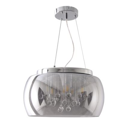 Кристален Полилей на верижка ROMEO 6xG9/8W/230V