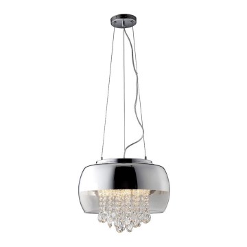 Кристален висящ полилей LUNA 1xE14/40W/230V