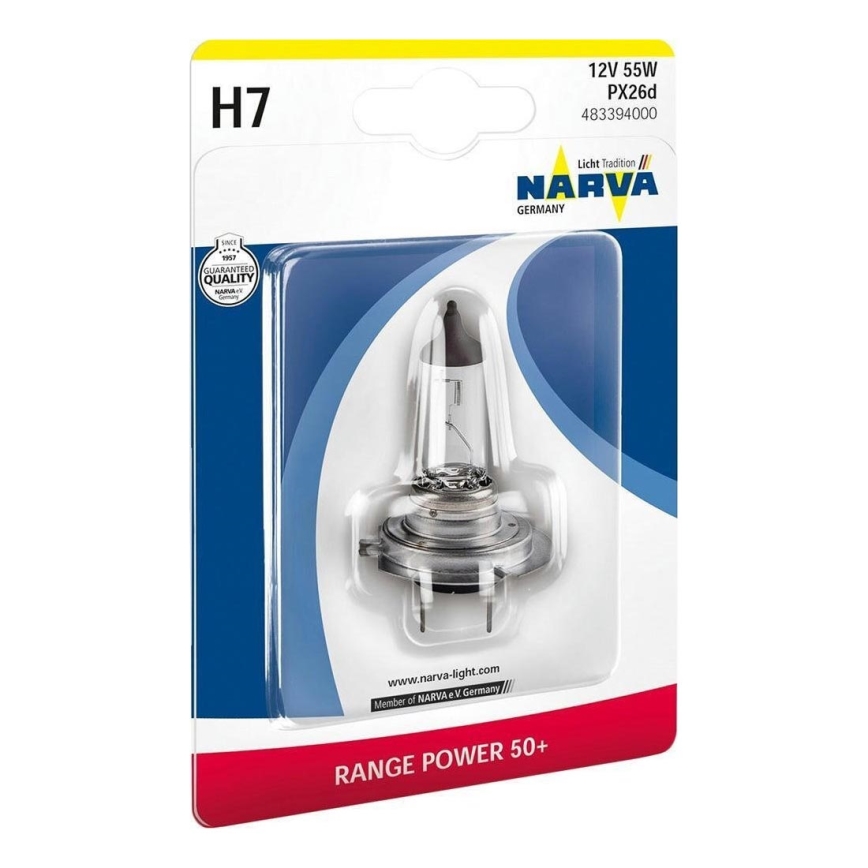 Крушка за автомобил H7 PX26d/55W/12V - Narva 48339RPNVAB1