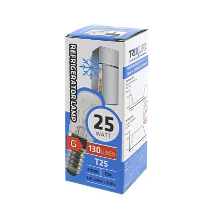 Крушка за хладилник T25 E14/25W/230V 2700K