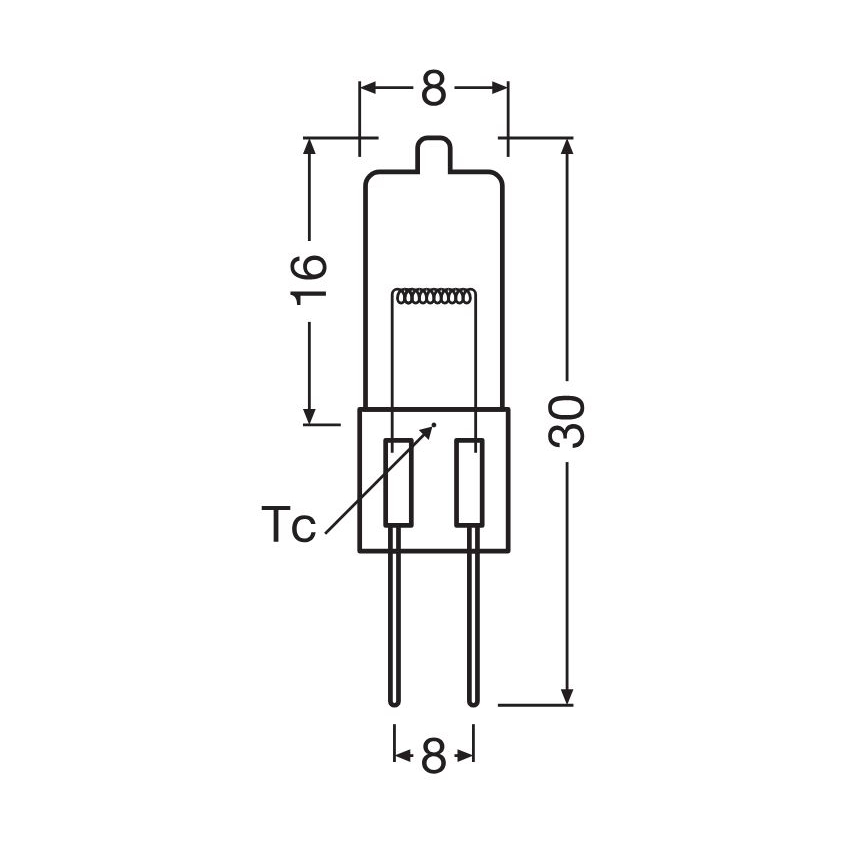 Крушка за фурна HALOSTAR G4/20W/12V 2700K - Osram