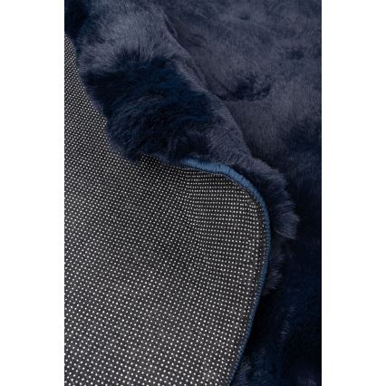 Кръгъл килим RABBIT BUBBLE 160 см, син