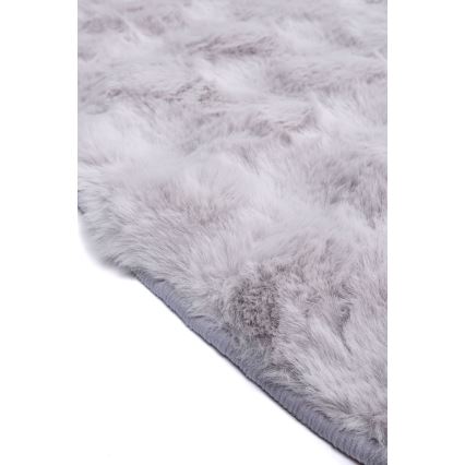 Кръгъл килим RABBIT BUBBLE 160 см, сив