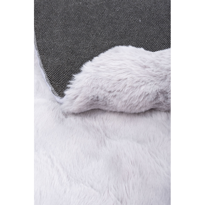 Кръгъл килим RABBIT BUBBLE 160 см, сив
