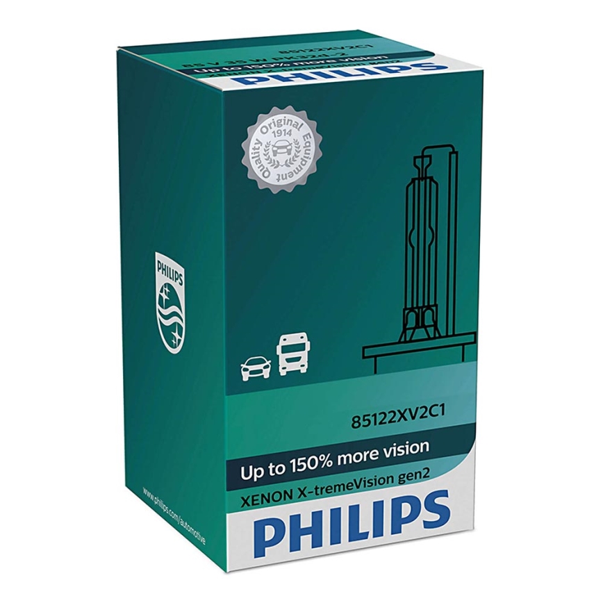 Ксенонова автомобилна крушка Philips XENON X-TREMEVISION 85415XV2C1 D1S PK32d-2/35W/85V 4800K