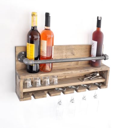 Кухненска етажерка BORU 28x60 cм смърч/бор