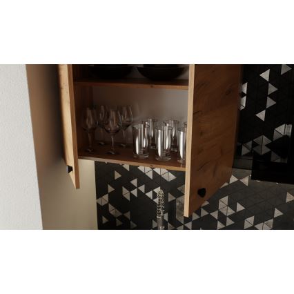 Кухненска линия CLAIRE 180 см, дъб крафт