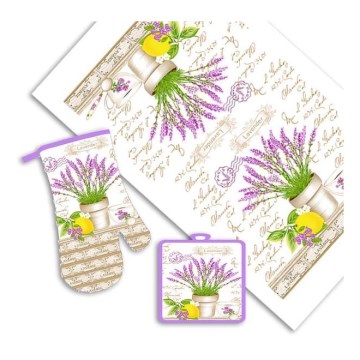 Кухненски к-кт LAVENDER 3 бр.