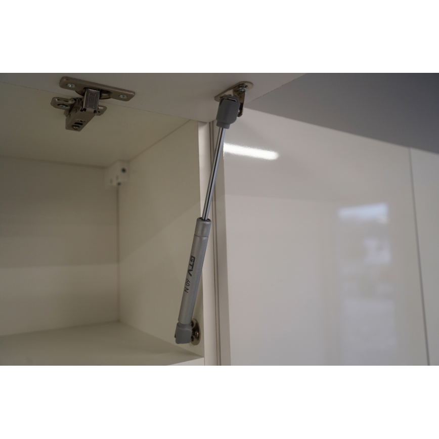 Кухненски комплект CELESTE 240 см, бял гланц