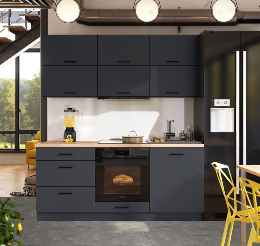 Кухненски комплект ELISE 180 см графит