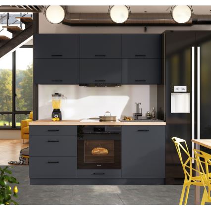 Кухненски комплект ELISE 180 см графит