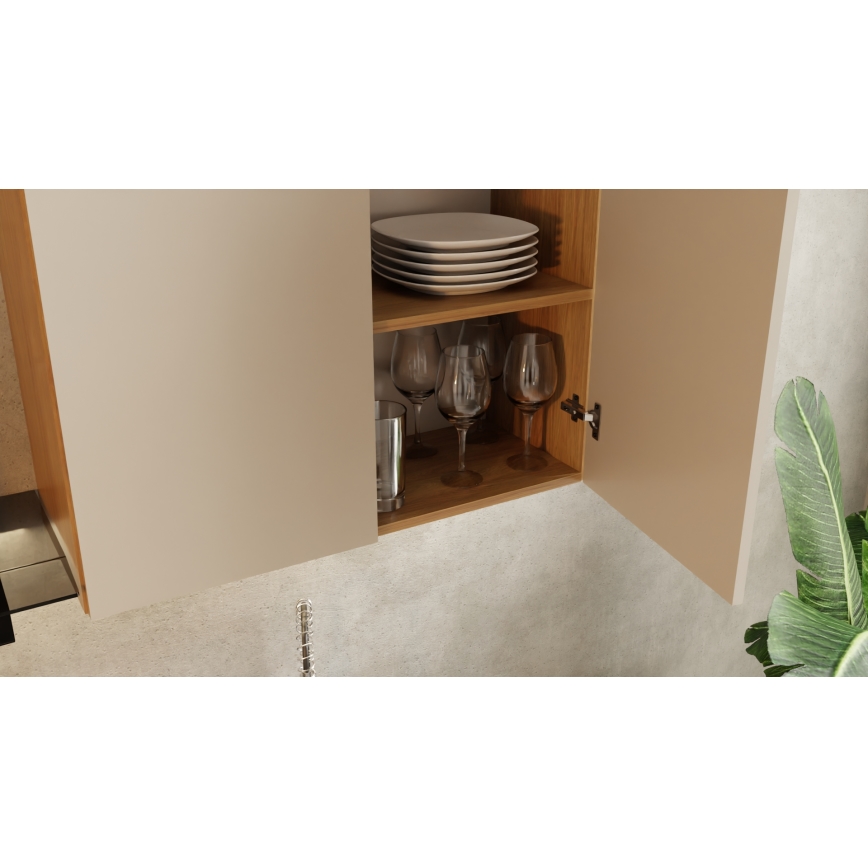 Кухненски комплект JOY 200 см в цвят орех