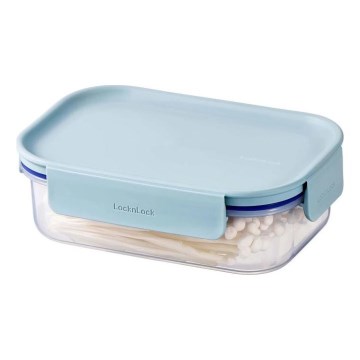 Кутия за храна CLASSIC PLUS 0,91 л синя/прозрачна