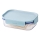 Кутия за храни CLASSIC PLUS 0,91 л, синя/прозрачна