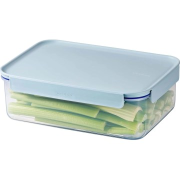 Кутия за съхранение на храна CLASSIC PLUS 2,8 л, синя/прозрачна