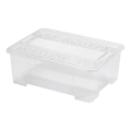 Кутия за съхранение TEX BOX 10 л прозрачна