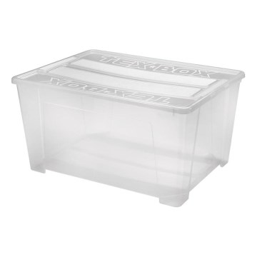 Кутия за съхранение TEX BOX 150 l прозрачен