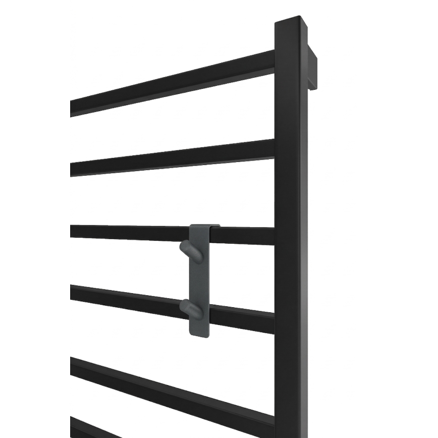 Кука за радиатор INOX — неръждаема стомана/антрацит