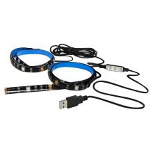 Комплект 2x LED RGB лента LED-RGB/4,8W/USB TV режим