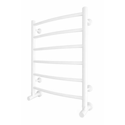 Кърподържач-радиатор за баня INOX CLASSIC 120W/230V 57x43 cm, неръждаема стомана/бял