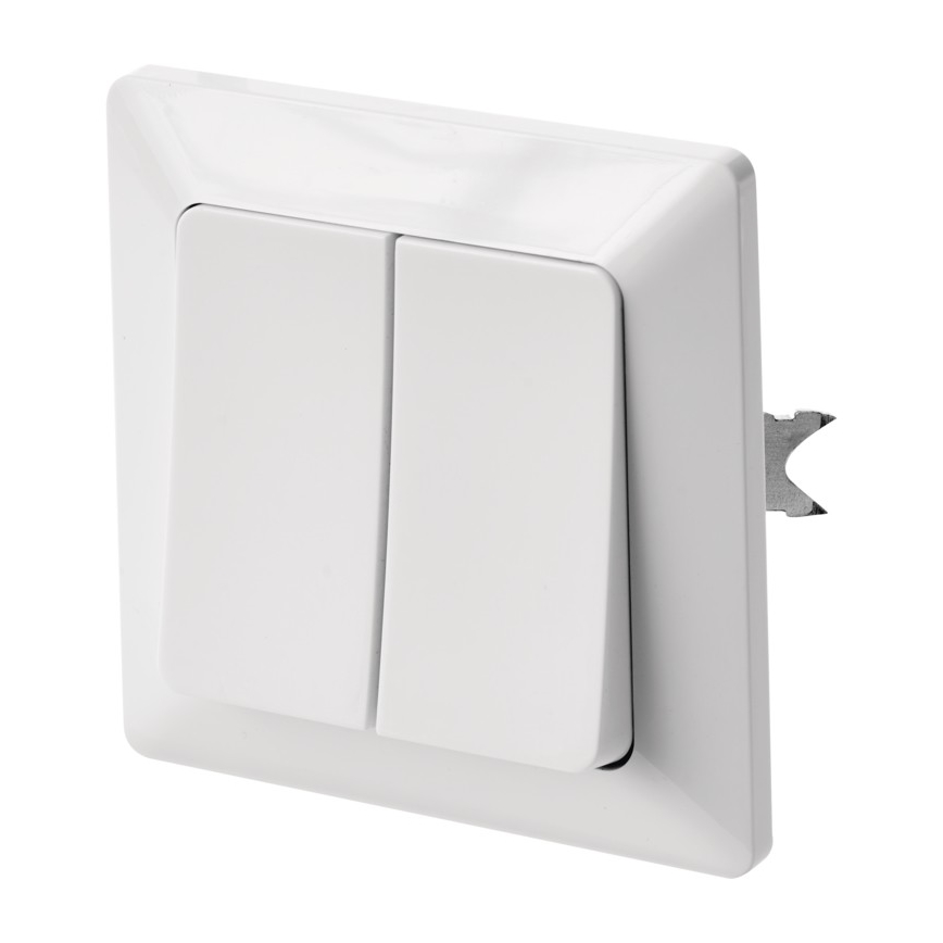 Къщен превключвател двоен AC 250V / 10A