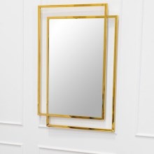 Огледало VIDO 110x80 см златист